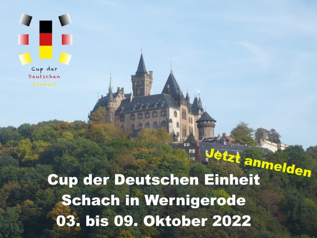 Schloss Wernigerode mit Text 28.04.2022